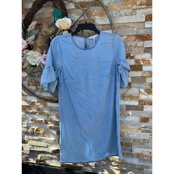 BCBGeneration Denim casual Dress Blue XXS - Picture 1 of 3